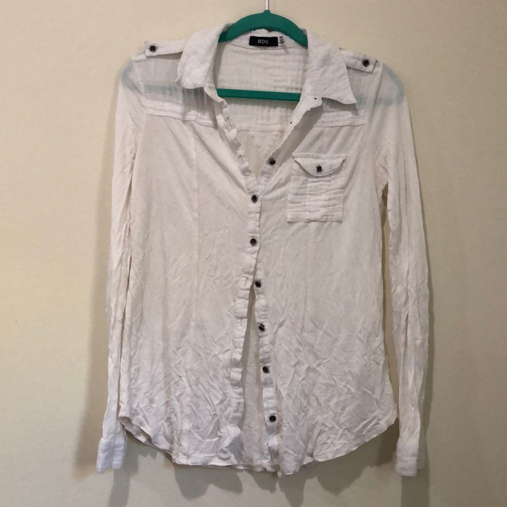 Urban Outfitters Soft Stretchy Button Down!